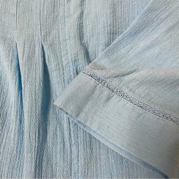 J Jill split neck pintuck blouse - Picture 5 of 6